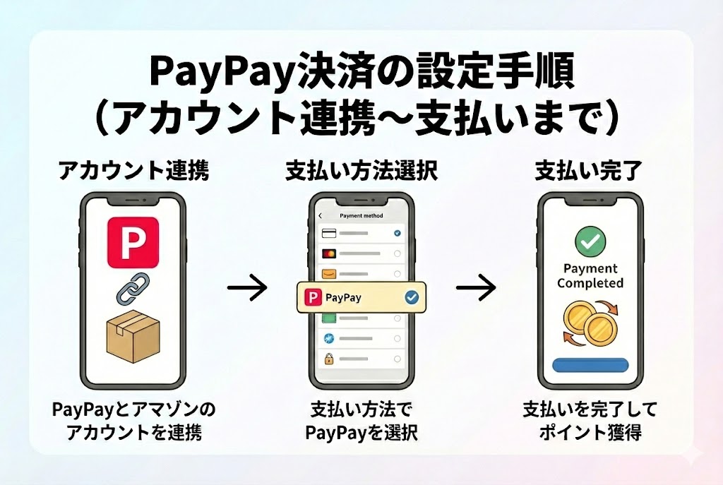 AmazonのPayPay決済完全ガイド。登録手順からポイント二重取りまで徹底解説